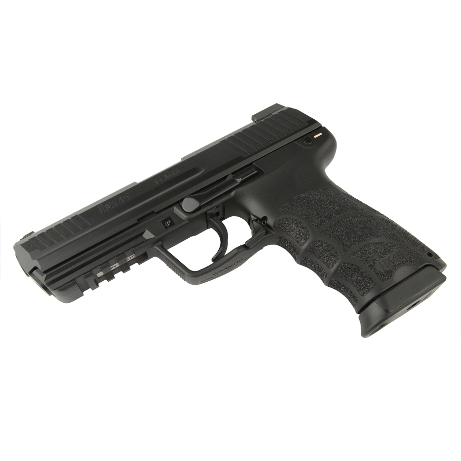 H&K HK45 Full Size, .45ACP, V7 LEM, Fixed Sights, 3 Magazines
