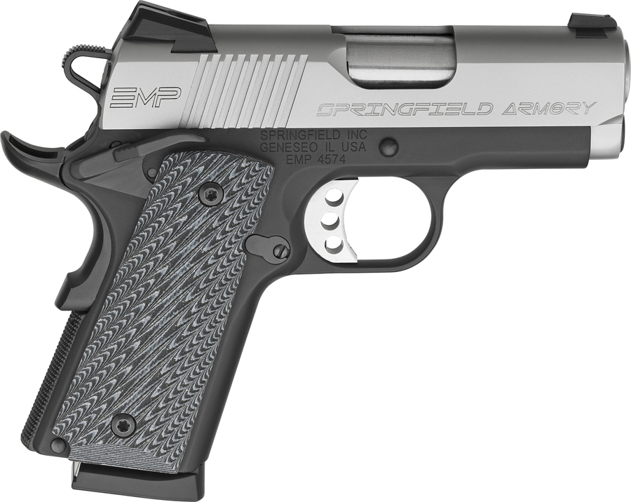 Springfield Armory EMP 9mm, G-10 Grips, 3