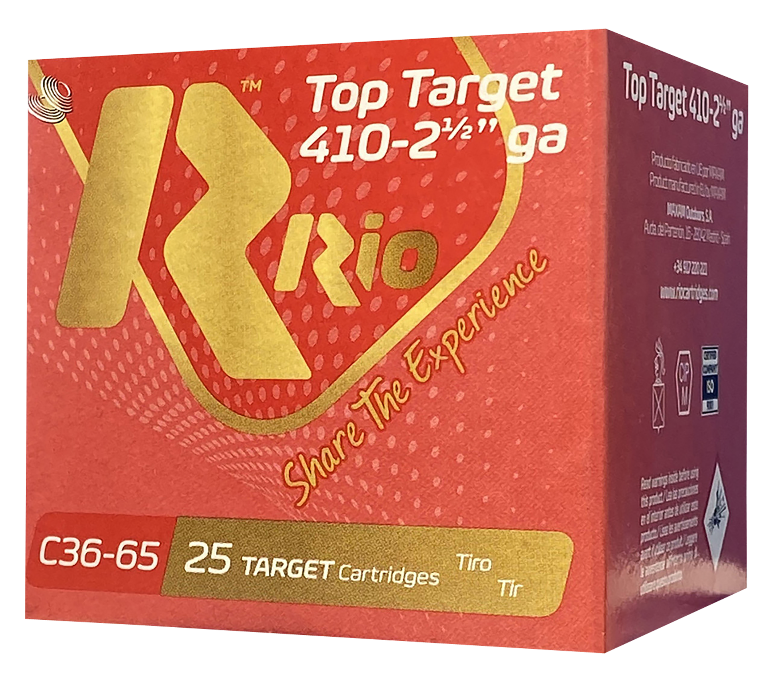 Rio Ammunition RC3675 Top Target 410 Gauge 2.50