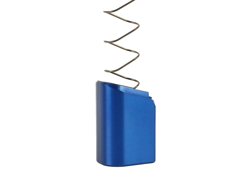 Spring Precision Sig P320 +10 9mm Base Pad w/Extra Power Spring - Blue