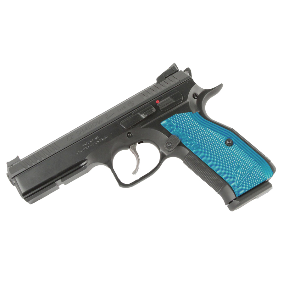 CZ Shadow 2, 9mm, Blue Grips