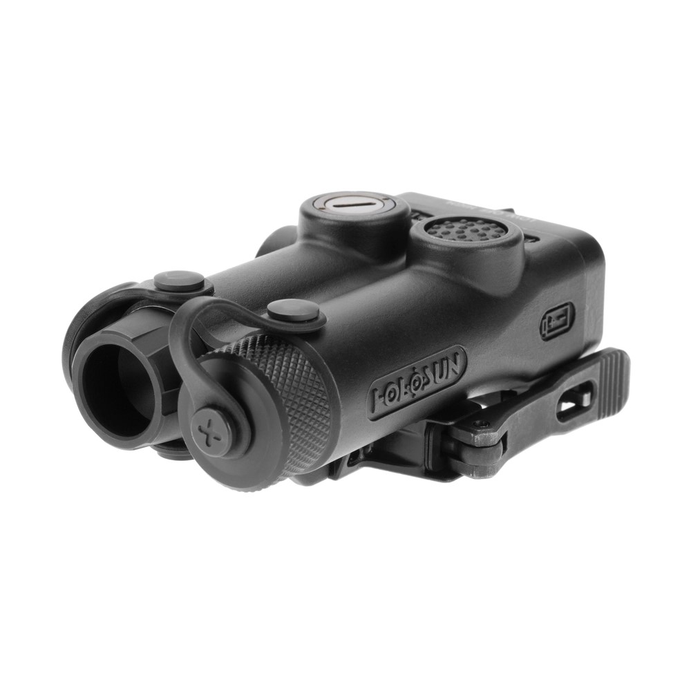 Holosun LE117-GR Elite, Green Laser, +/- 60 MOA Travel, Black LE117-GR