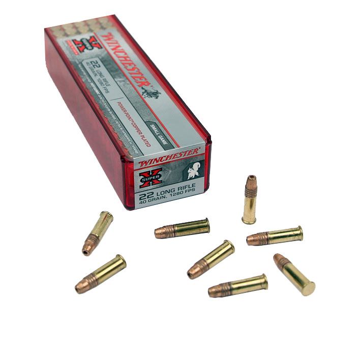 Winchester .22LR Super-X 40GR HP - 100RD