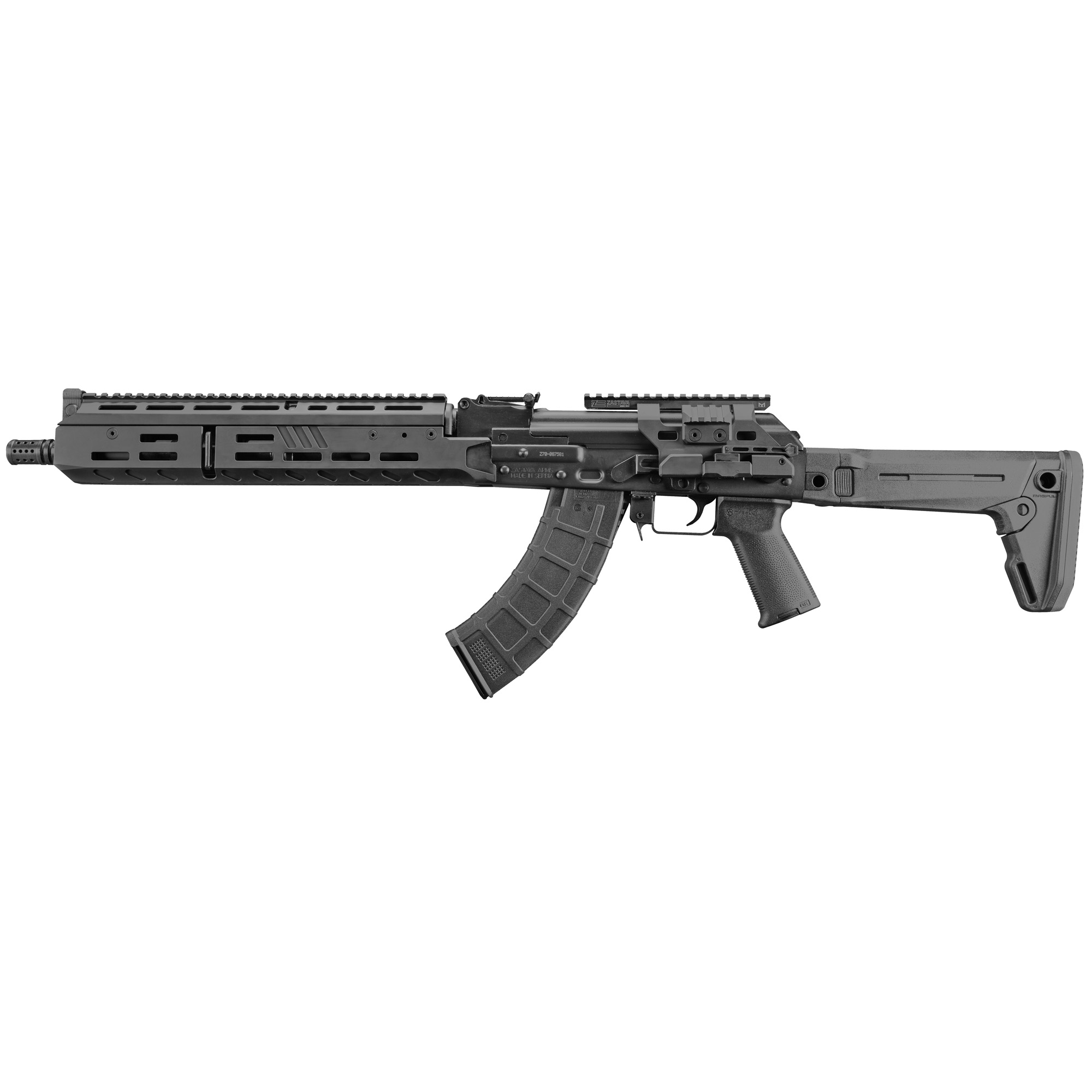 Zastava, ZPAPM70, Semi-automatic, 7.62X39, 16.5