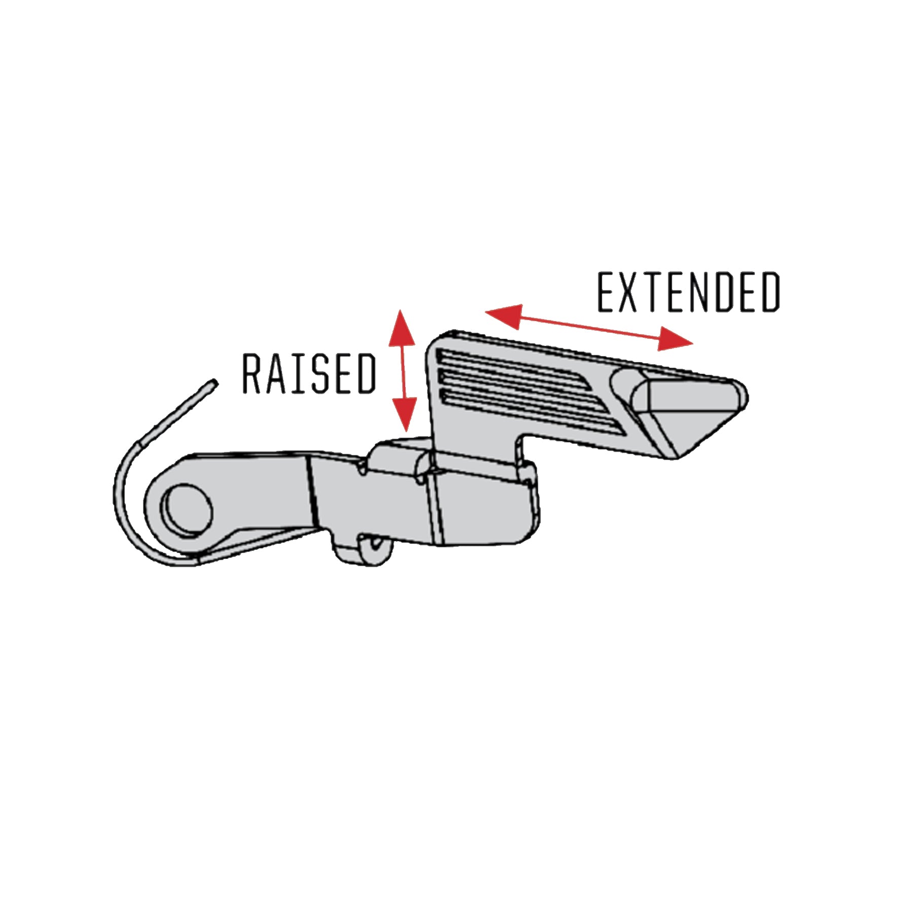 KAGWERKS EXTENDED & RAISED SLIDE RELEASE FOR GLOCK GEN 3/4 KAGWERKS EXTENDED & RAISED SLIDE RELEASE FOR GLOCK GEN 3/4