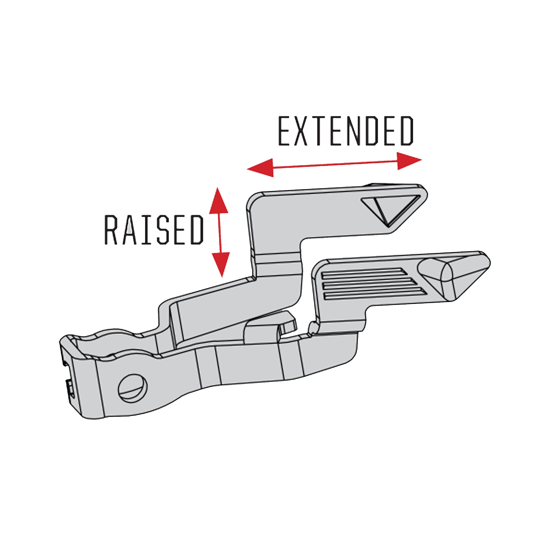 KAGWERKS EXTENDED & RAISED SLIDE RELEASE FOR GLOCK GEN 5 KAGWERKS EXTENDED & RAISED SLIDE RELEASE FOR GLOCK GEN 5