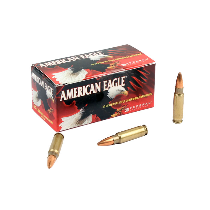 Federal American Eagle 5.7x28 40GR FMJ - 50RD