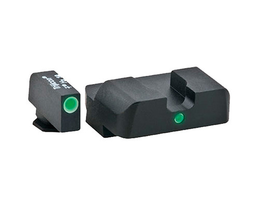 Ameriglo Tritium Night Sight Set - i-Dot - Glock 10mm, .45, .357 - Green/Green