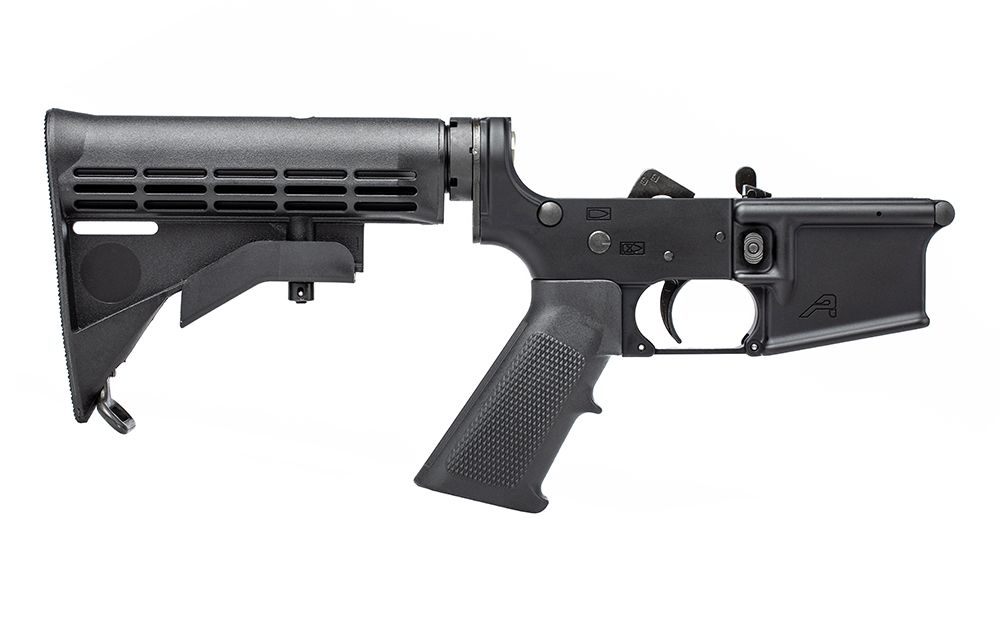  Aero Precision AR15 Complete Lower Receiver, Standard - BLK