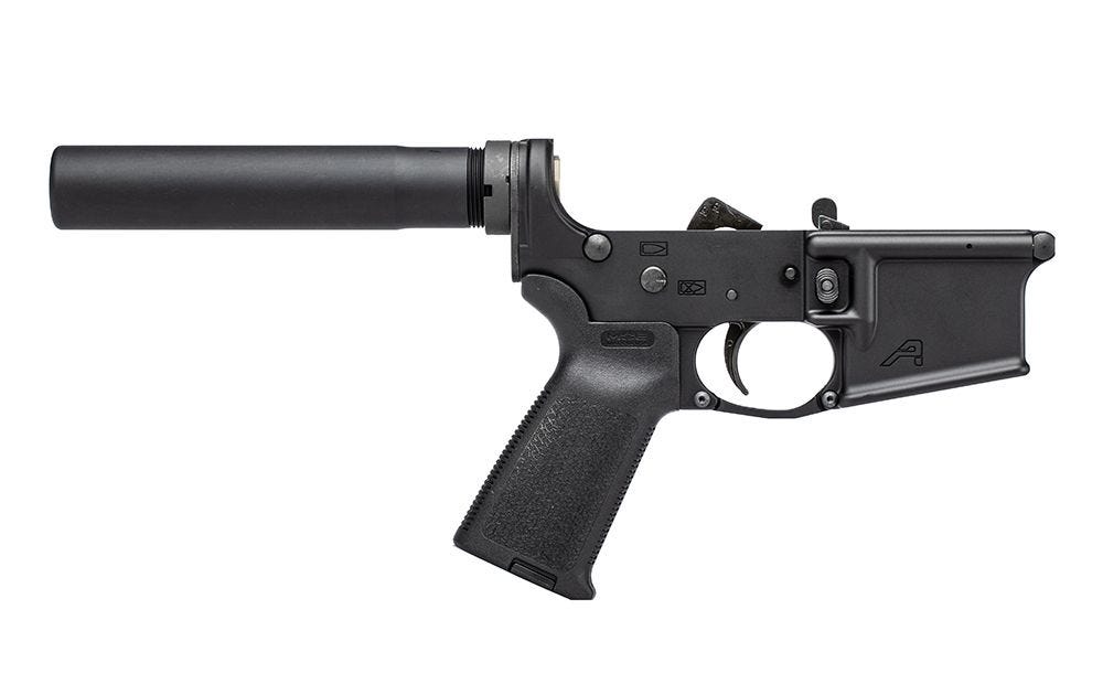 Aero Precision Gen 2 Pistol Complete Lower Receiver w/Magpul MOE Grip - BLK