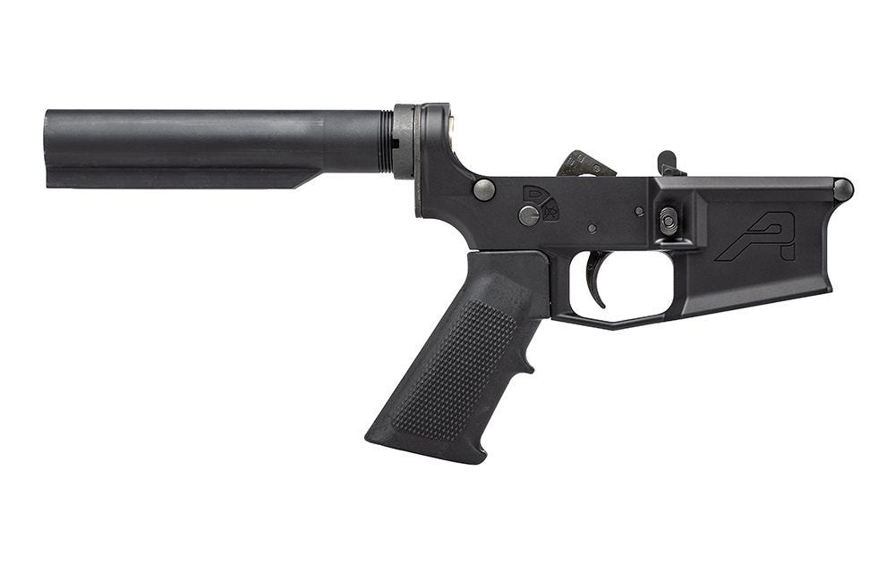 Aero Precision M4E1 Carbine Complete Lower Receiver w/A2 Grip - BLK