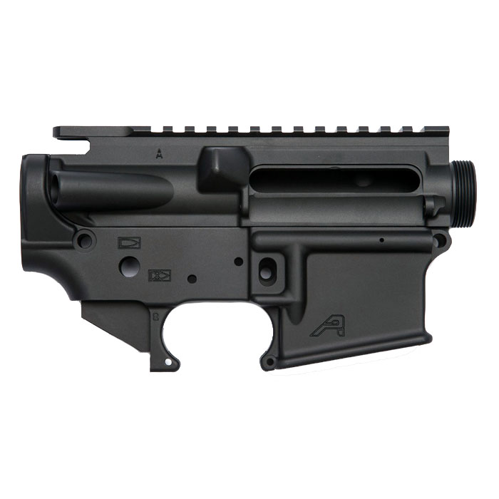 Aero Precision AR15 Stripped Upper/Lower Receiver Set - BLK Aero Precision AR15 Stripped Upper/Lower Receiver Set - BLK