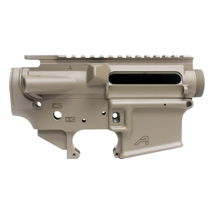 Aero Precision AR15 Stripped Upper/Lower Receiver Set - FDE Aero Precision AR15 Stripped Upper/Lower Receiver Set - FDE