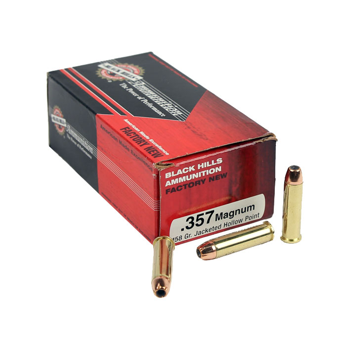 Black Hills .357 Magnum 158 GR. JHP - 50RD