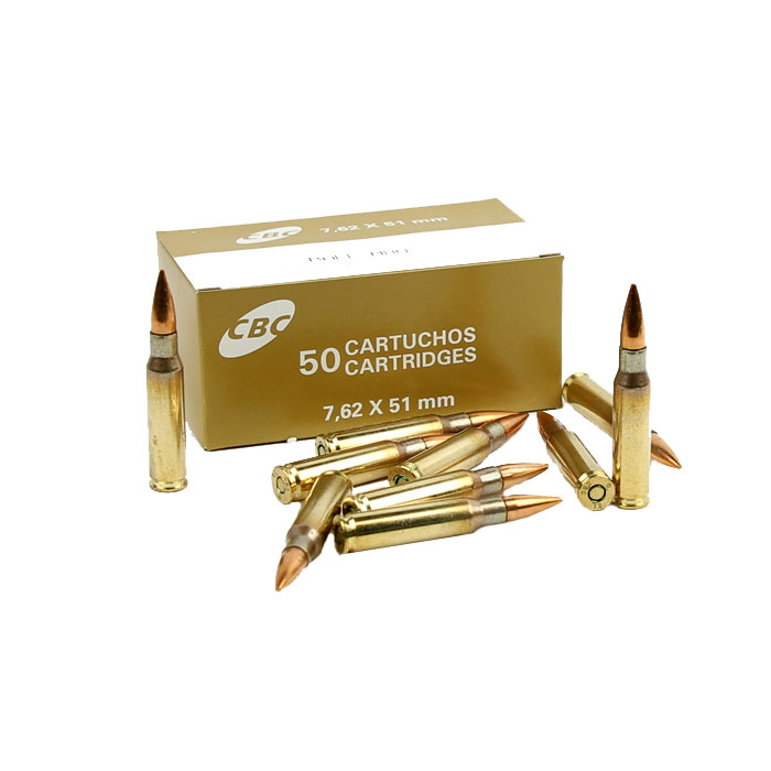 CBC Magtech 7.62x51 NATO 147 GR. FMJ - 50RD