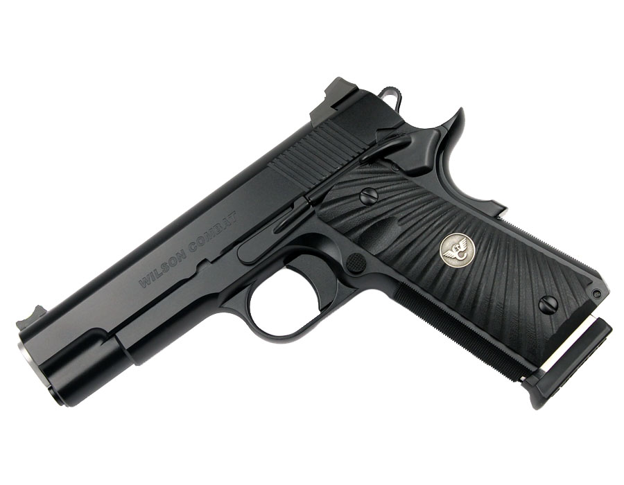 Wilson Combat CQB Commander, 9mm, G10 Grips, Black