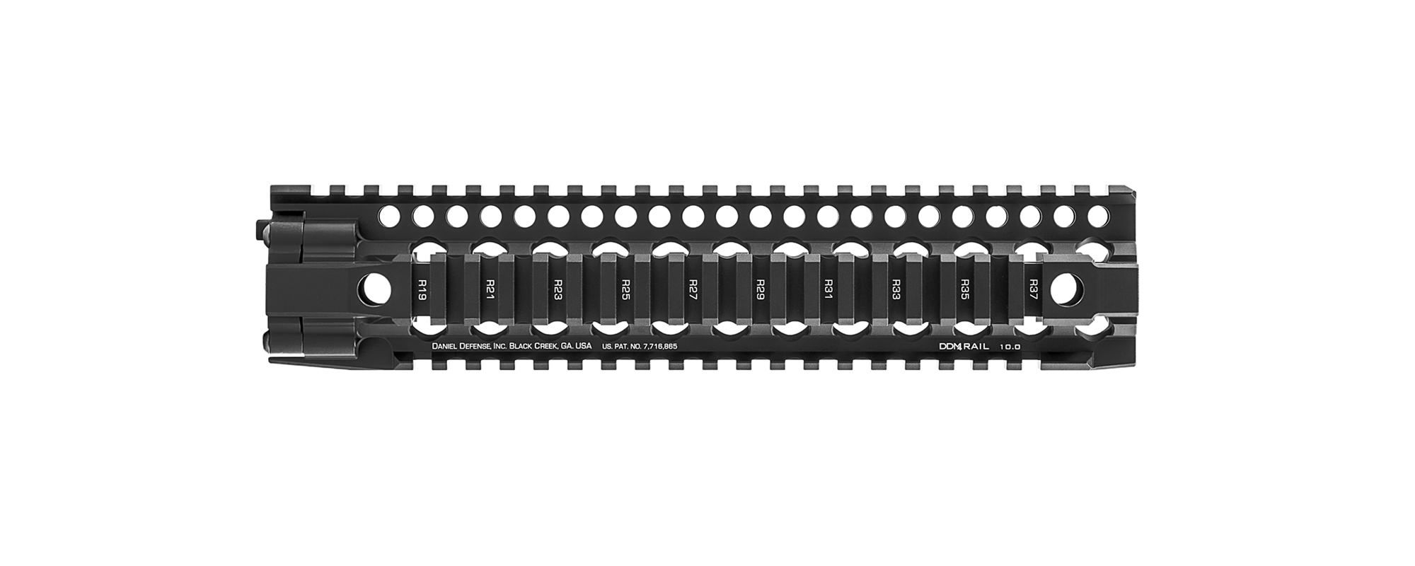Daniel Defense DDM4 Mid-Length 10.0 Rail - Black