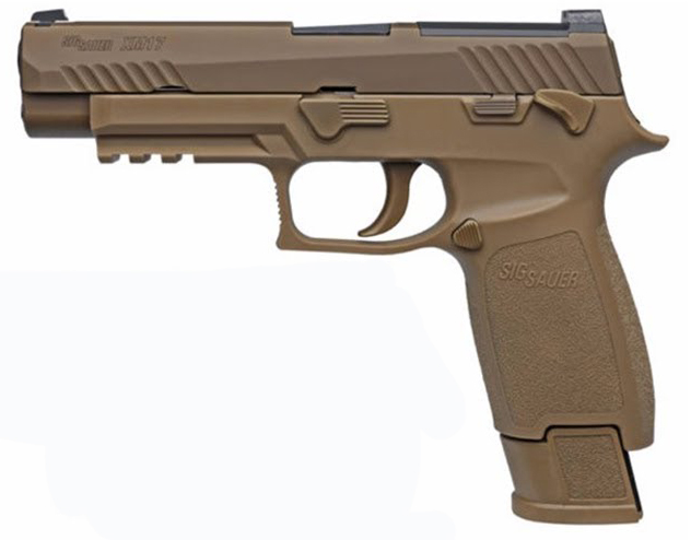 Sig Sauer P320 M17 Commemorative, 9mm, Coyote Tan, Night Si - 1 of 5000
