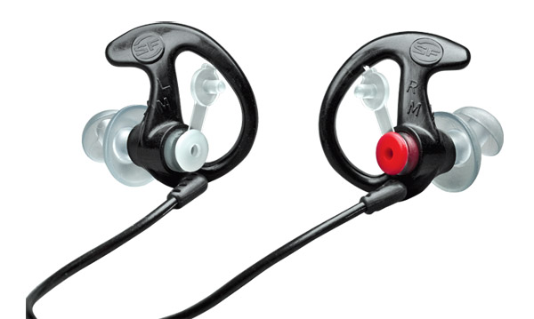 Surefire EP3 Sonic Defender Earplugs, Black - Small