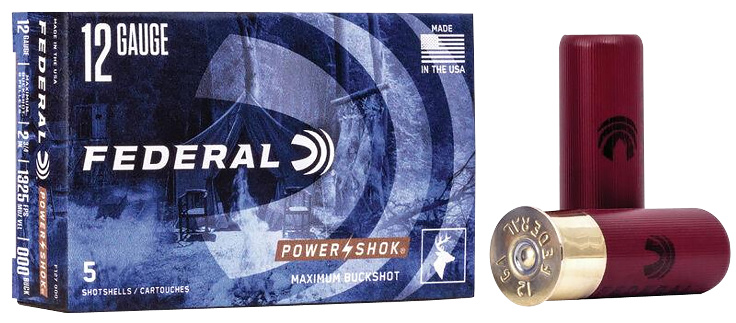 Federal F127000 Power-Shok Magnum 12Gauge