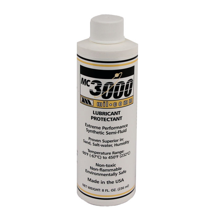 Mil-Comm MC3000 Lubricant & Protectant 8 oz Bottle