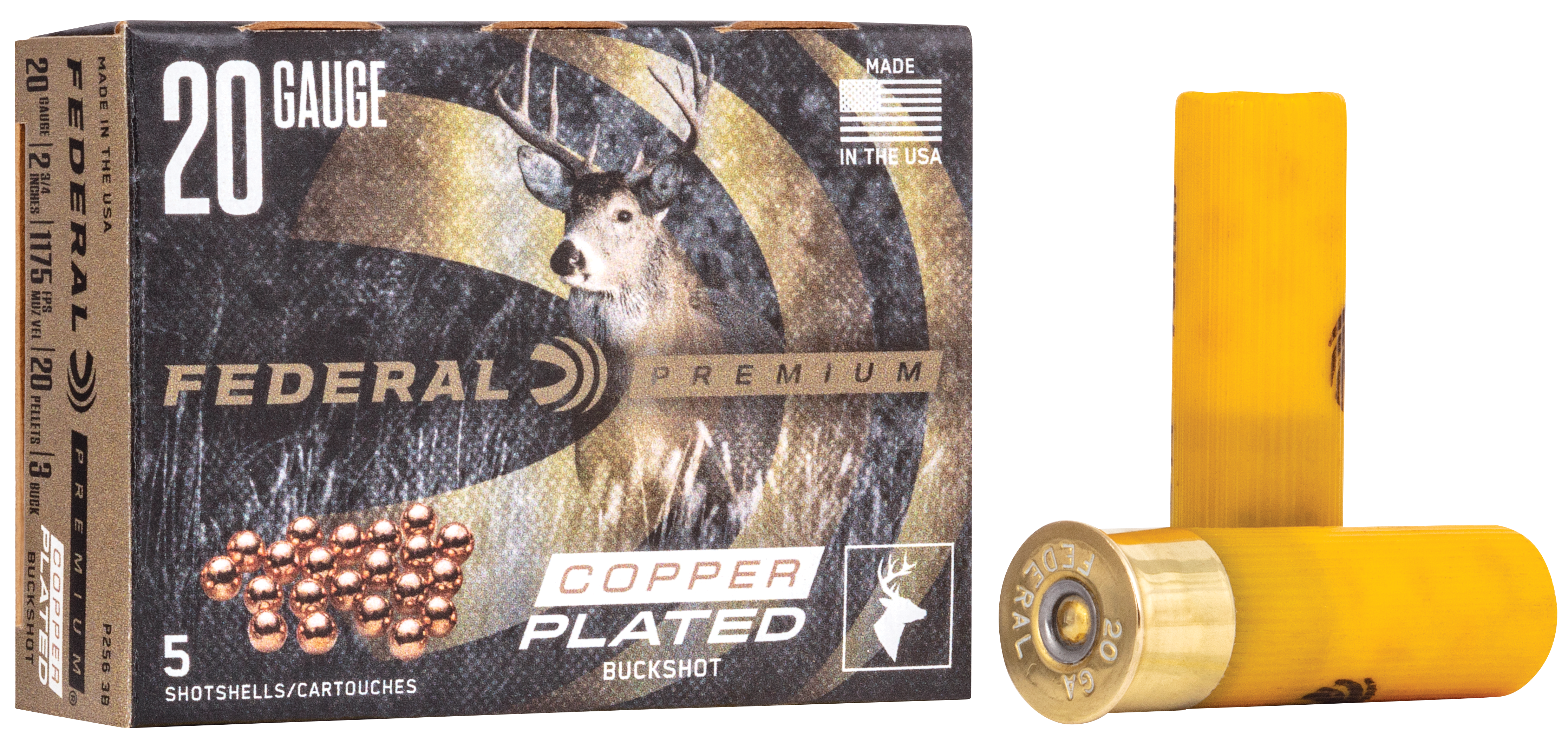 Federal P2563B Premium Magnum 20Gauge 2.75