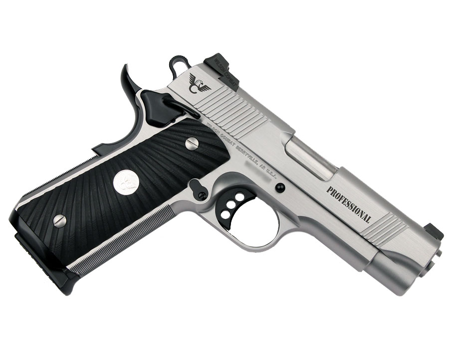 Wilson Combat Professional, 9mm, G10 Grips, Ambi, Stainless Wilson Combat Professional, 9mm, G10 Grips, Ambi, Stainless