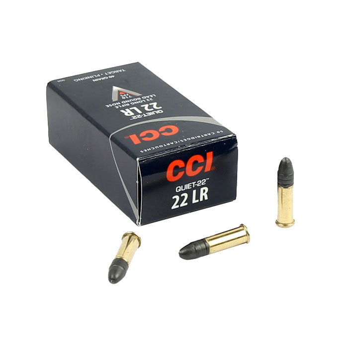 CCI Quiet .22LR 40GR LRN - 50RD