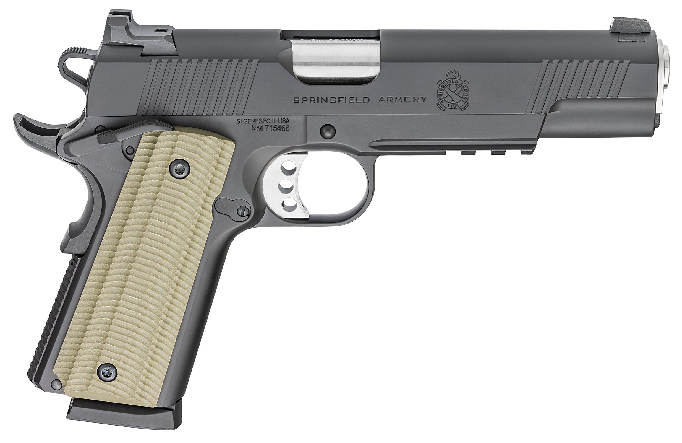 Springfield, Operator 1911, Semi-automatic Pistol, Full Size, Steel Frame, 9mm, 5