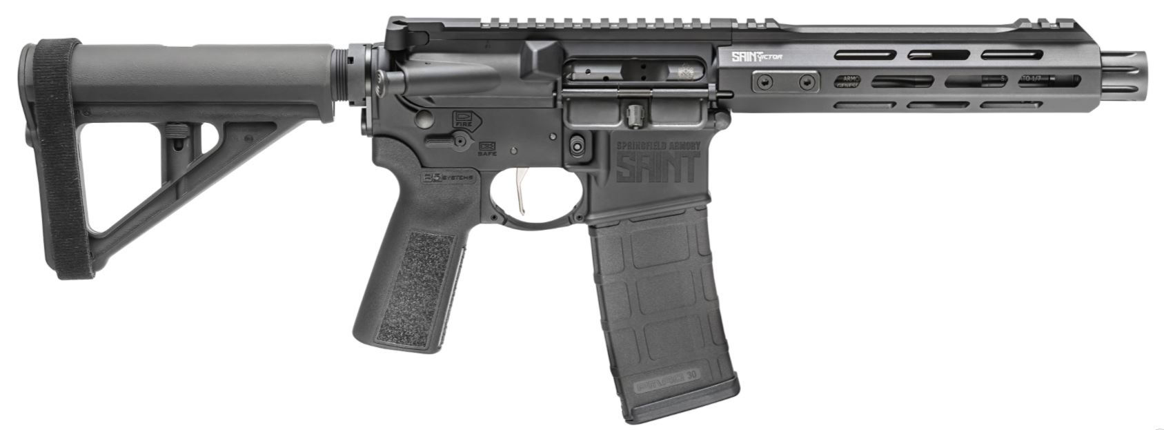 Springfield Armory STV975556BBTR SAINT Victor 5.56x45mm NATO 7.50