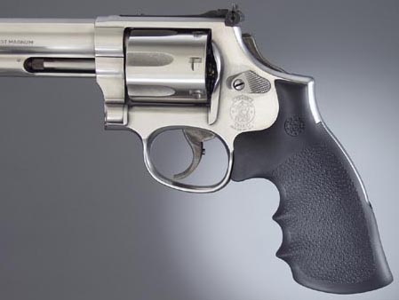 Hogue Rubber Monogrip for Smith-Wesson K/L Frame Round to Square Butt Conversion