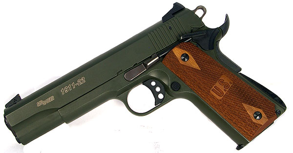 Sig Sauer 1911 .22LR OD Green
