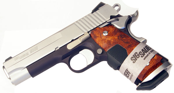 Sig Sauer 1911 C3 Plus, T-Tone, .45ACP, Night Sights, Crimson Trace Laser