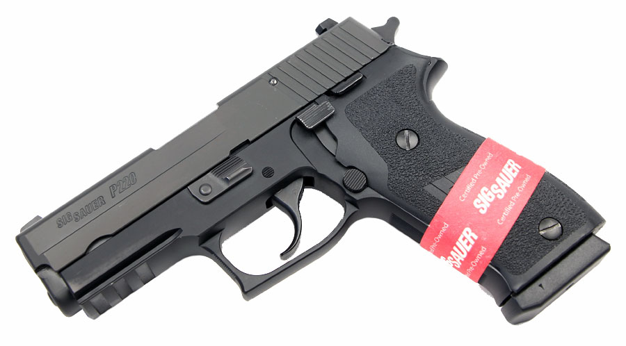 Sig Sauer P220R Carry, Nitron, DA/SA, Night Sights, .45ACP- CPO