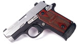 Sig Sauer P238 .380ACP, T-Tone, Night Sights, SAO, X-Grip