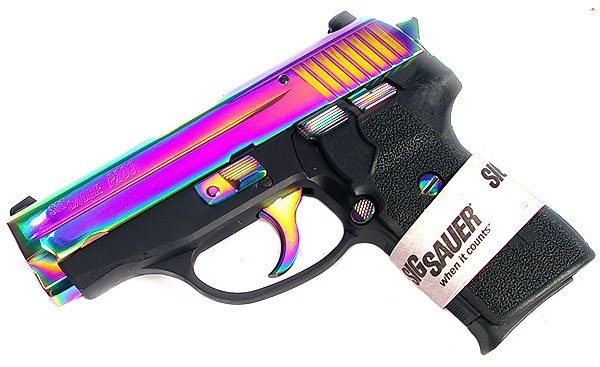 Sig Sauer P239 .40, Rainbow, Night Sights, DA/SA