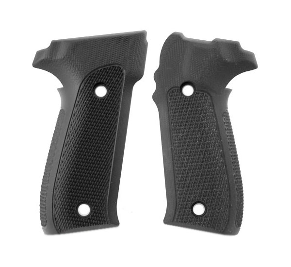 Hogue Extreme G10 Grips P226 - CHECKERED BLACK