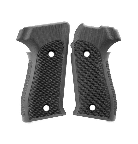 Hogue Extreme G10 Grips P225, P6 - CHECKERED BLACK