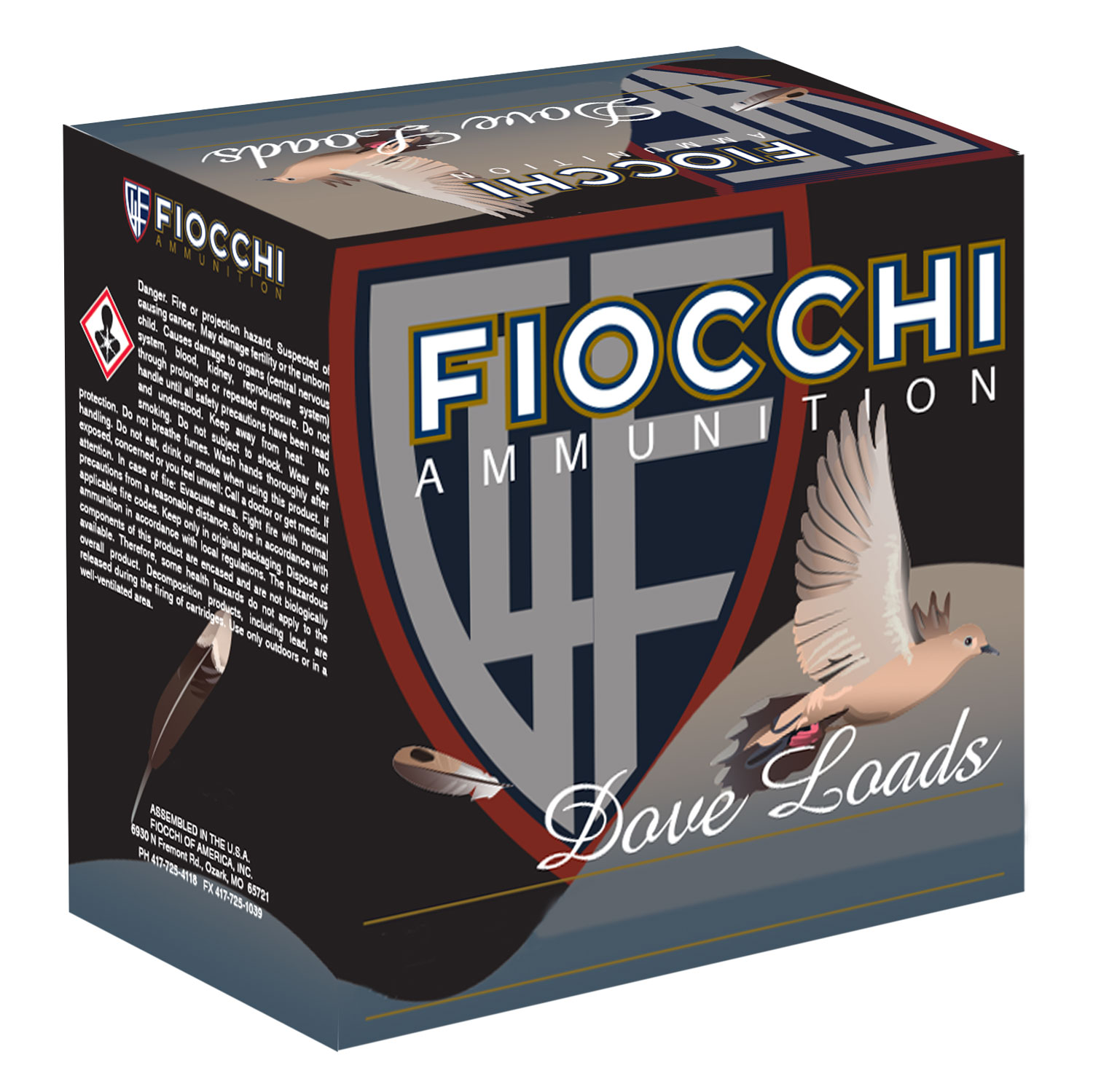 Fiocchi Game & Target 12 Gauge 2.75" 1 oz 8 Shot - 25RD Fiocchi Game & Target 12 Gauge 2.75" 1 oz 8 Shot - 25RD