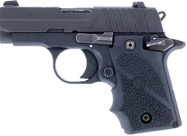 Hogue Rubber Finger Groove Grips Sig Sauer P238