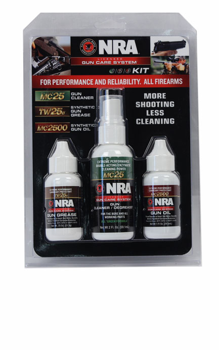 Mil-Comm Three Step Gun Care Kit