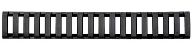 Ergo 18 Slot Ladder LowPro Rail Covers - 3PK - BLACK