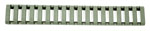 Ergo 18 Slot Ladder LowPro Rail Covers - 3PK - OD GREEN