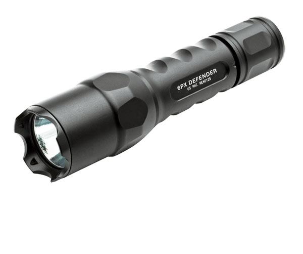 Surefire 6PX Defender Flashlight - Single-Stage - Black