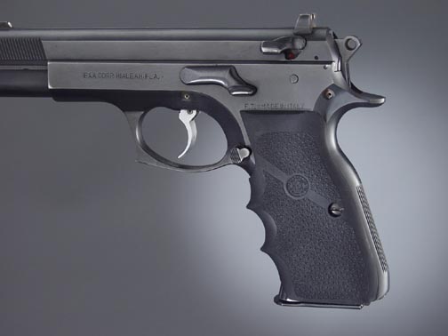 Hogue Rubber Finger Groove Grips CZ-75, TZ-75, P-9