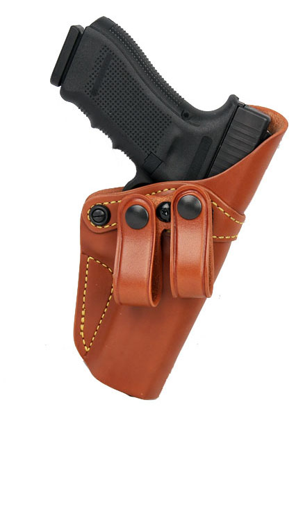 Gould & Goodrich Inside Trouser Holster 810, Right Hand, BROWN - GLOCK 26,27,33,39