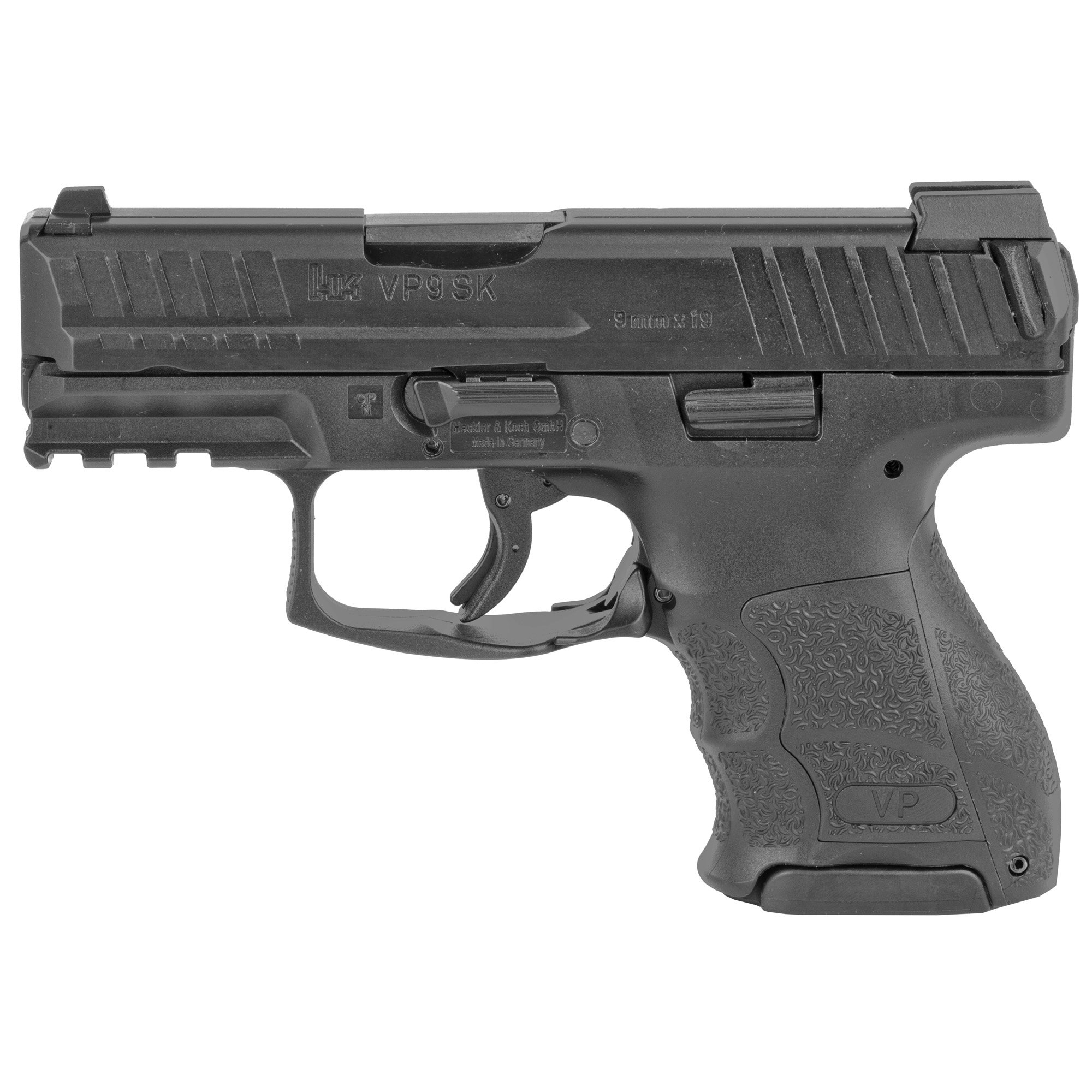 H&K VP9SK 9mm Striker Fired, Tritium Night Sights, 3 Mags