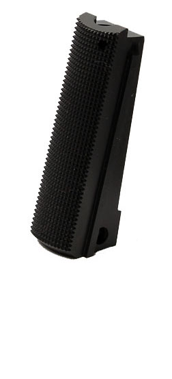 Ed Brown 1911 Checkered Mainspring Housing - Govt - Blue
