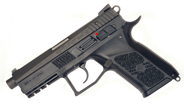 CZ P07 Duty, Night Sights, 9mm