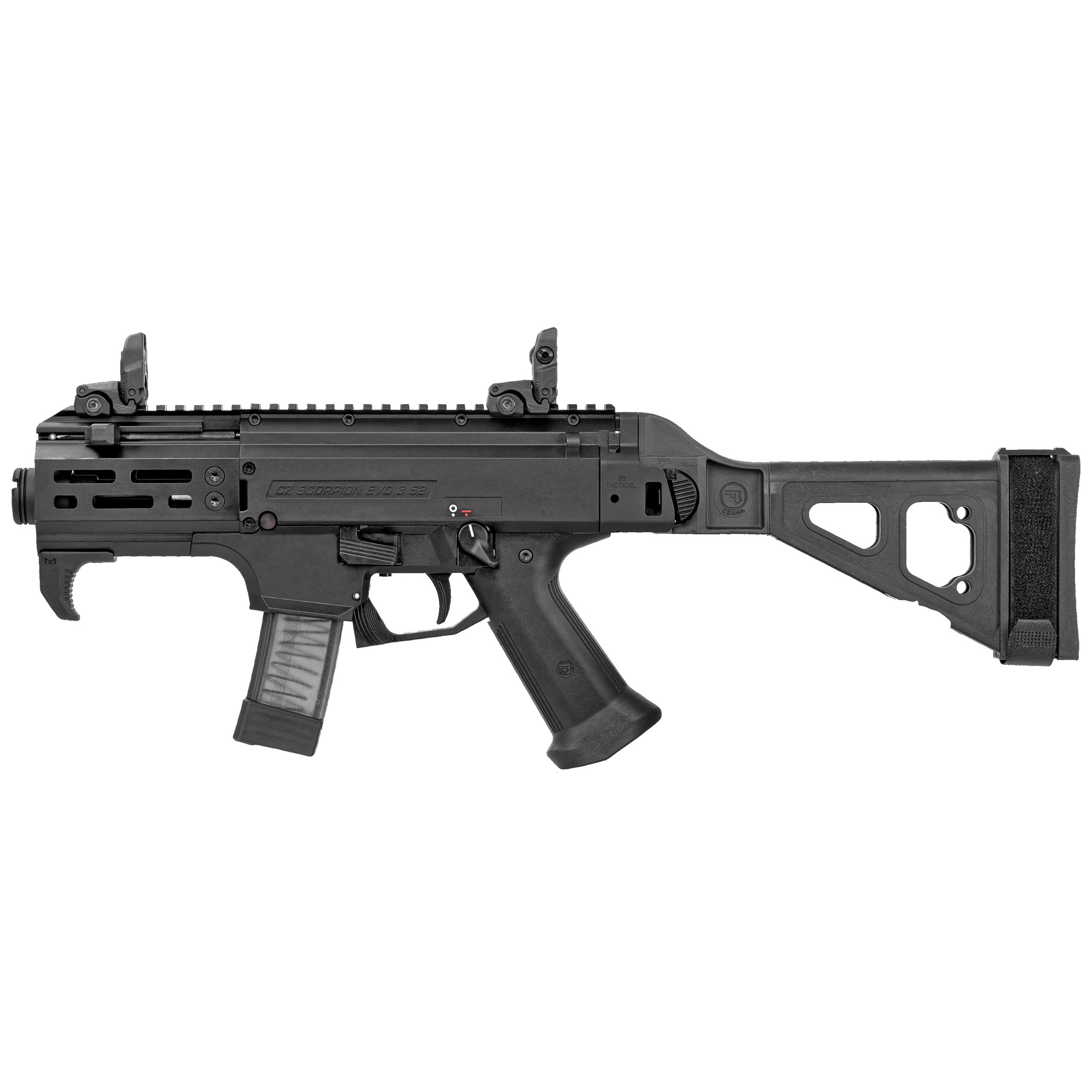 CZ Scorpion EVO 3 S2 Pistol Micro w/ Brace, 9mm CZ Scorpion EVO 3 S2 Pistol Micro w/ Brace, 9mm